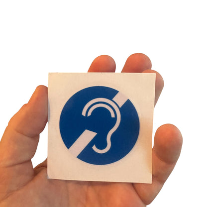 Sticker — Hearing Impairment