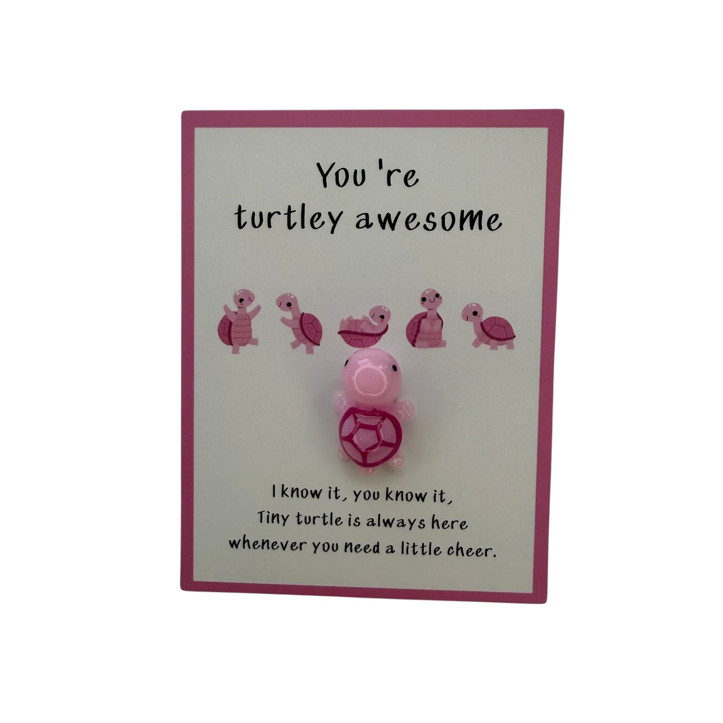 Gift — ‘You’re Turtley Awesome’.