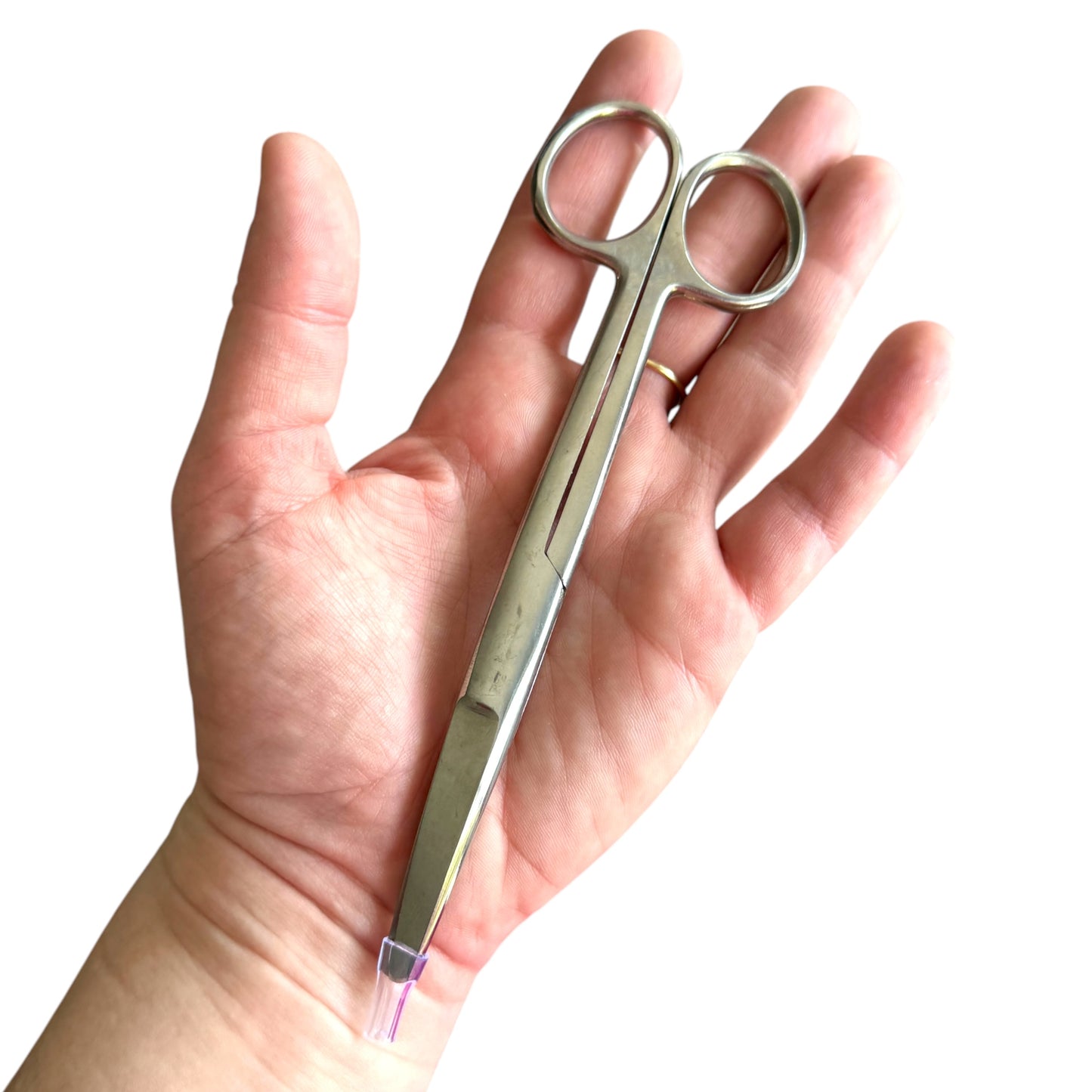 Curved Scissors — For Ostomy Users / Ostomates