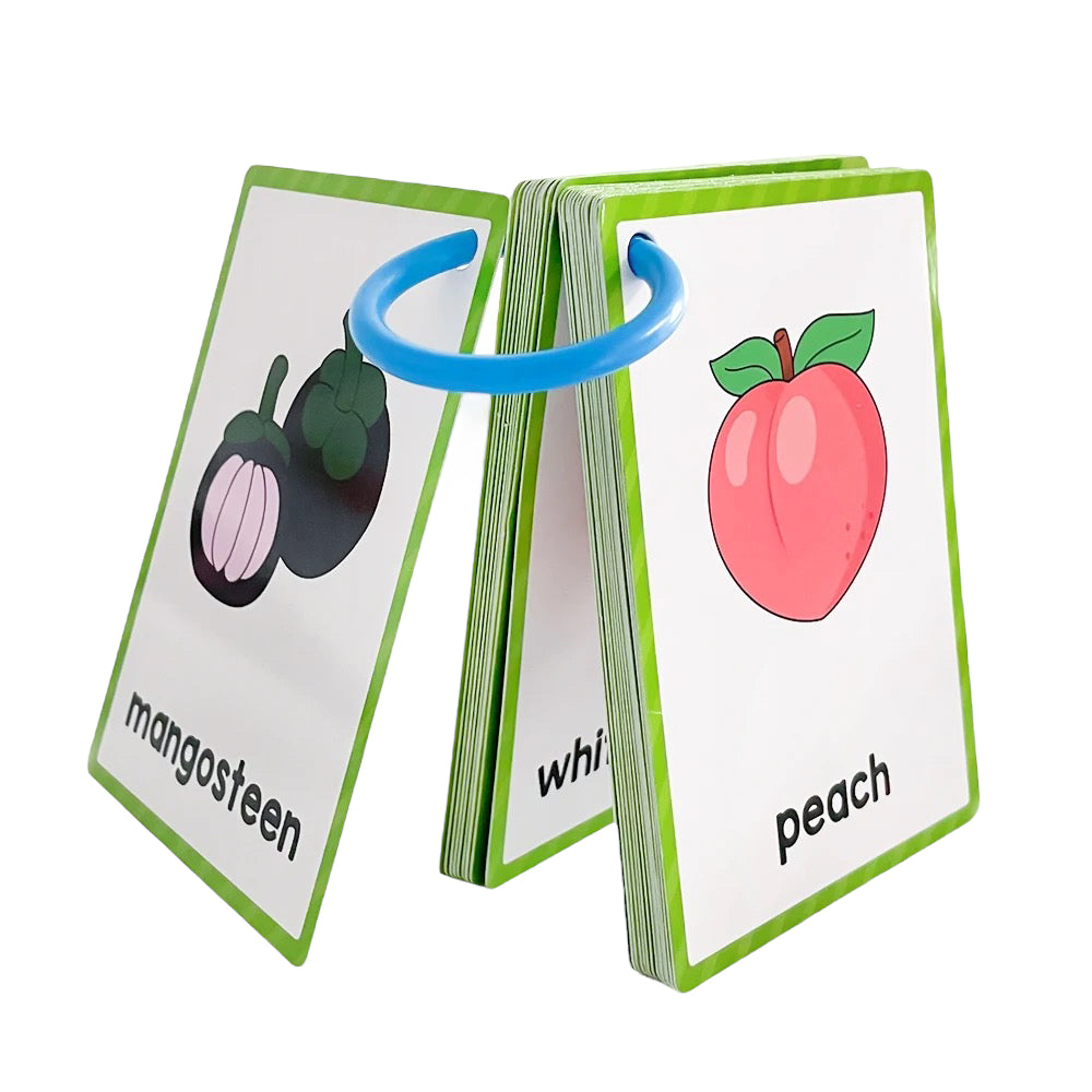 Communication Cards — Fruits + Vegetables