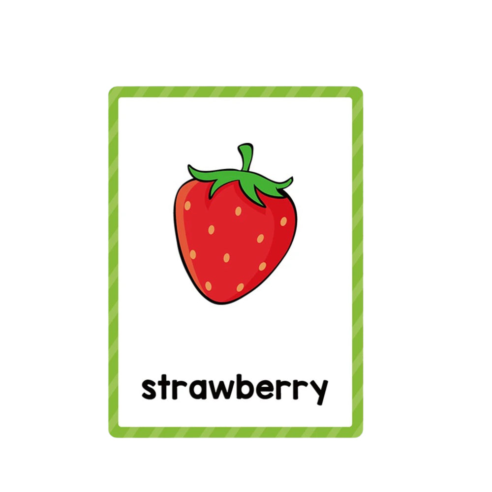 Communication Cards — Fruits + Vegetables