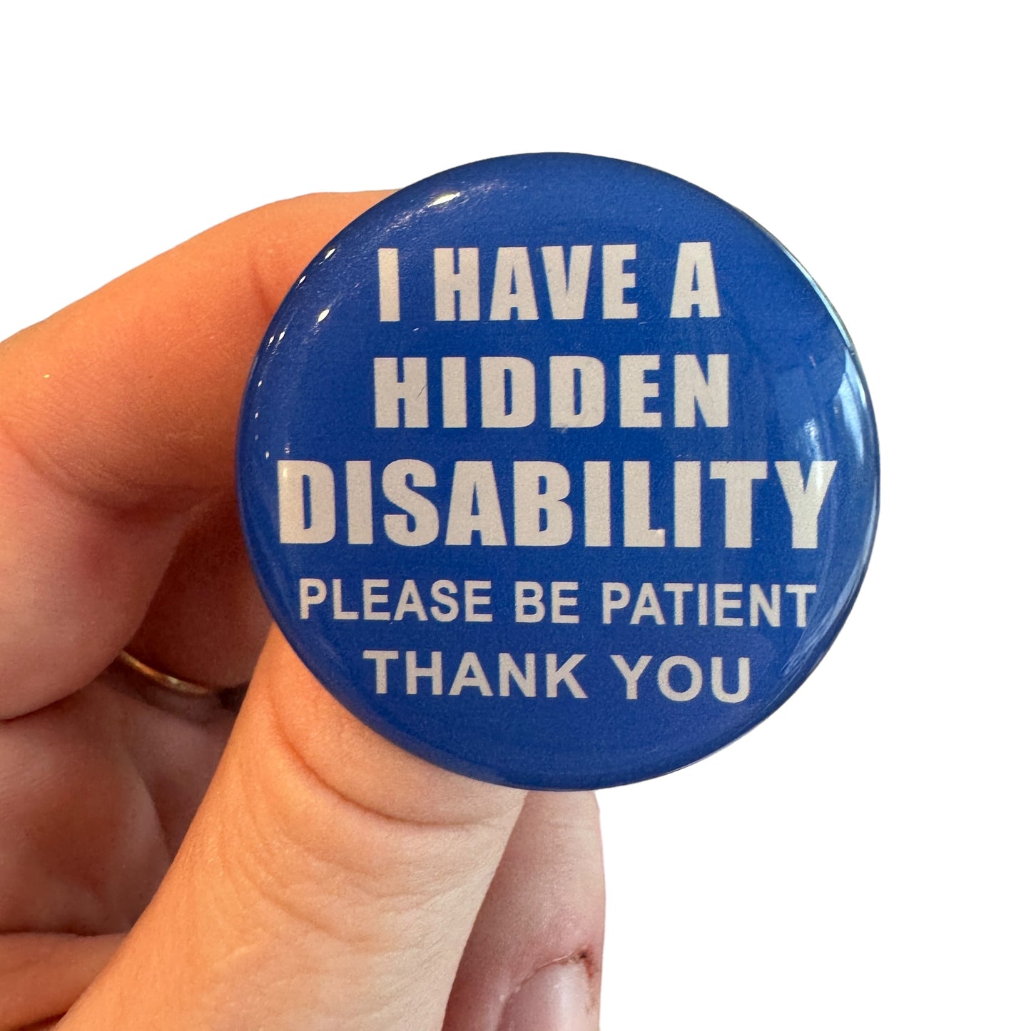 Pin — ‘I have a hidden disability’