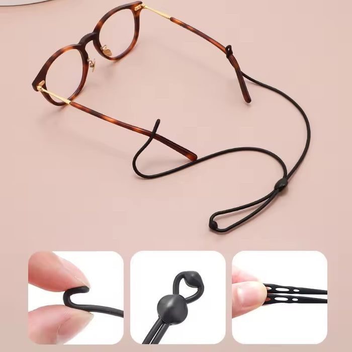 Adjustable Silicone Glasses Lanyard