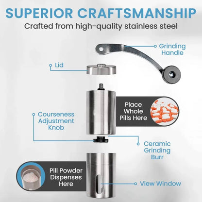 Accessible Pill Grinder
