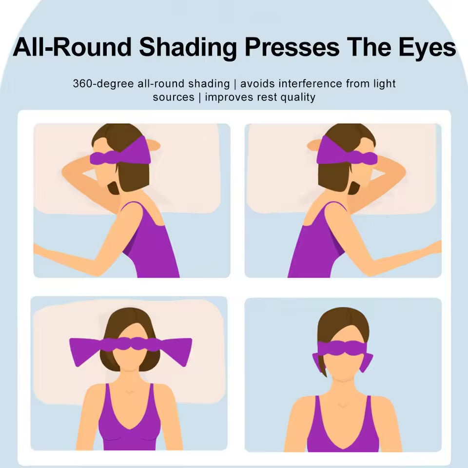 Weighted Eye Mask