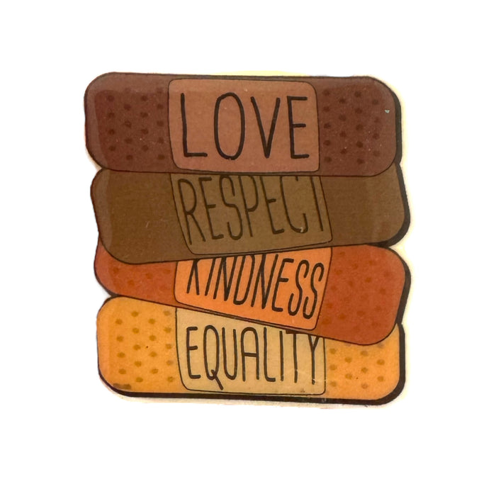 Pin — Band-Aid ‘Love, Respect, Kindness, Empathy’