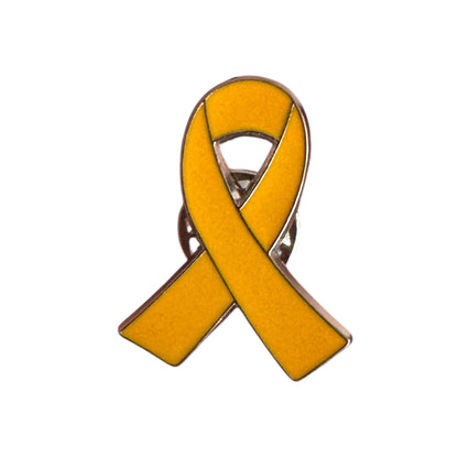 Pin - Gold Ribbon — Childhood Cancer Awareness.