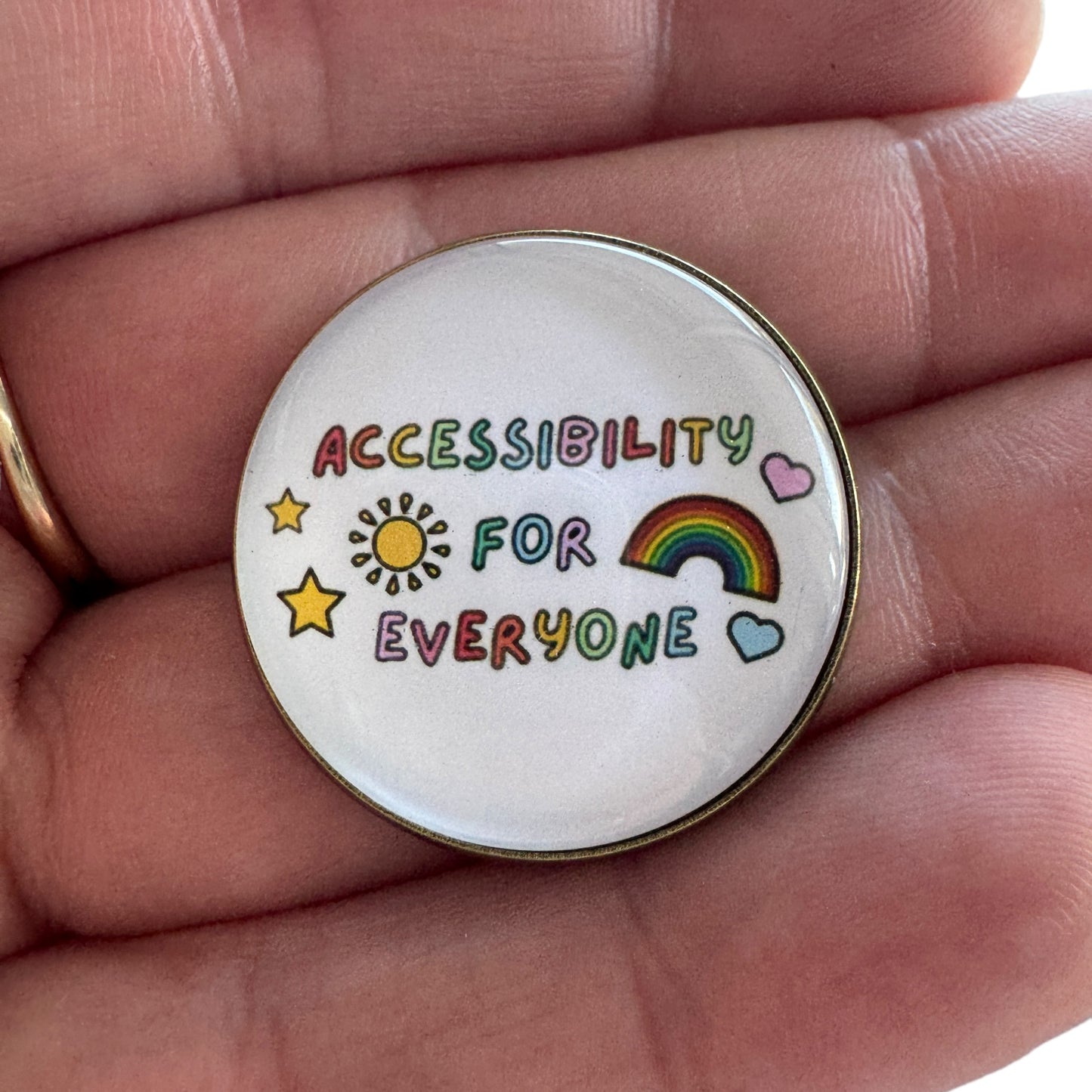 Pin — 'Accessibility for everyone’