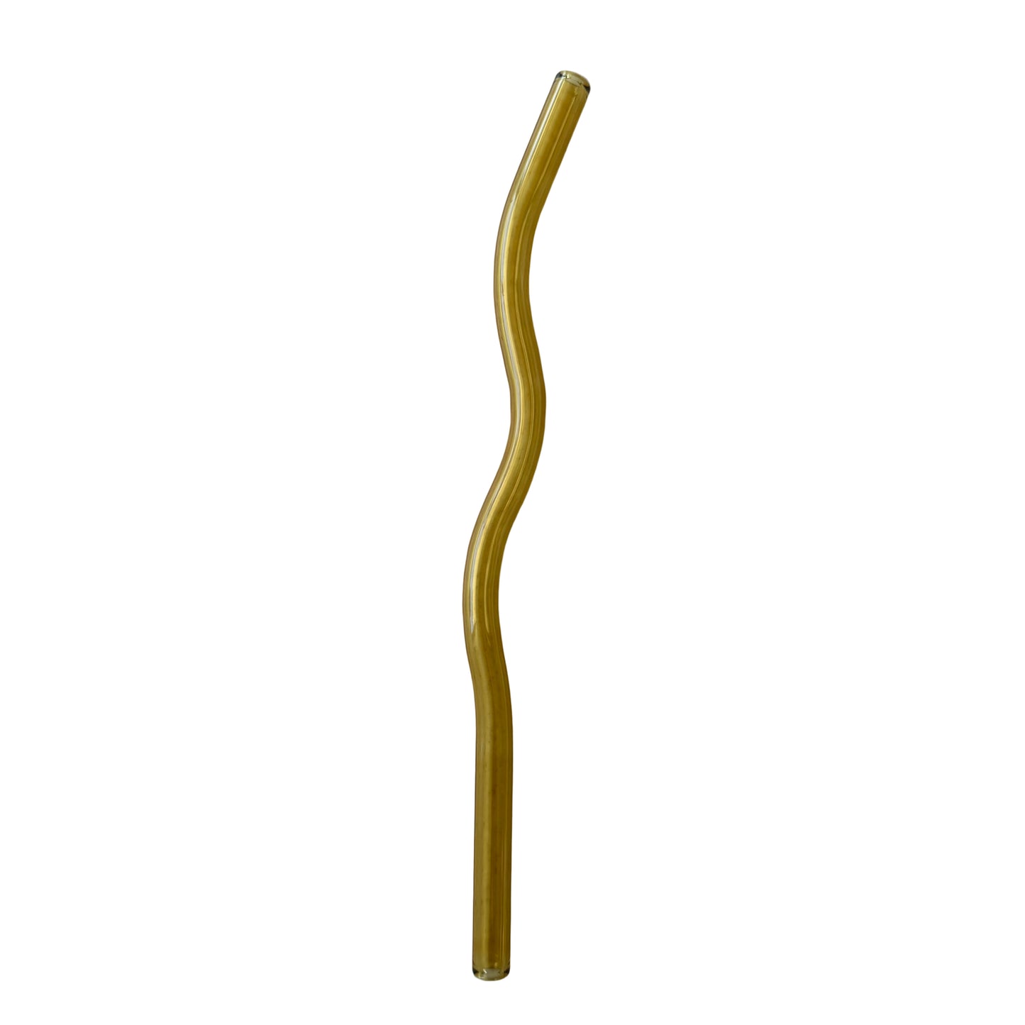 Wavy Glass Straws