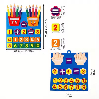 Felt Counting Activity Board