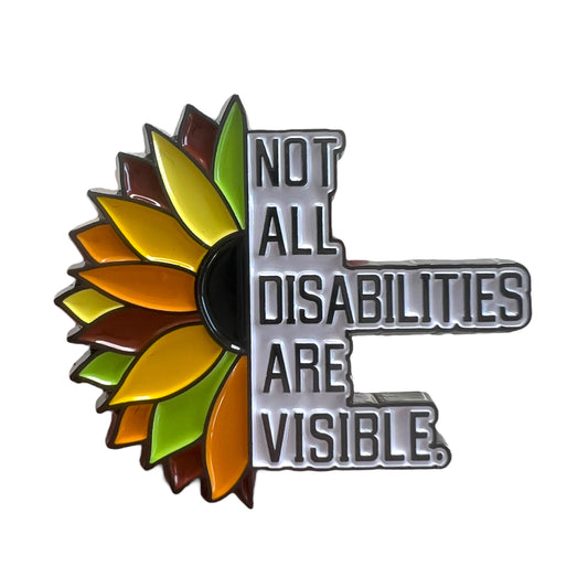 Pin — Not All Disabilities Are Visible Flower