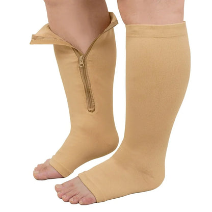 Compression Socks with Zipper (toeless)