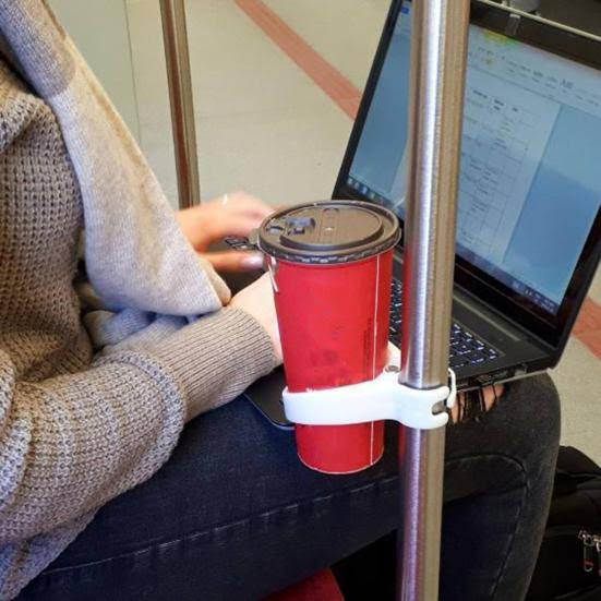 ComfyCup — Public Transport Drink Holder