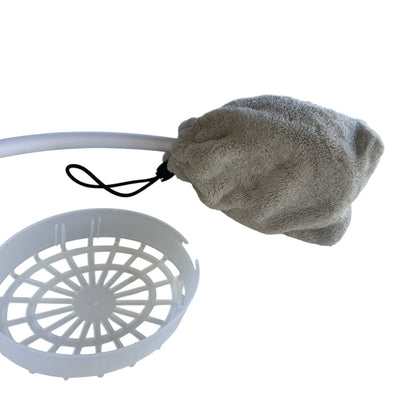 Folding Back Shower Brush