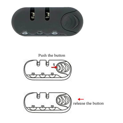 Anti Theft Luggage Lock (Lock a favourite Bag / Replace Old Lock)