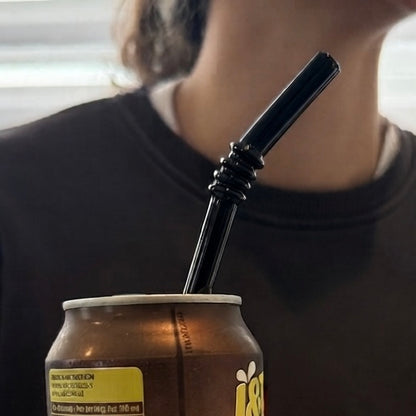 Curved Glass Straws