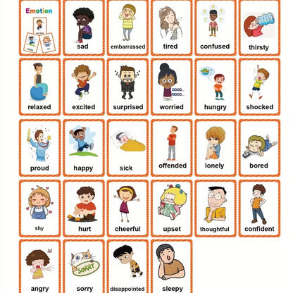 Communication Cards — Emotions