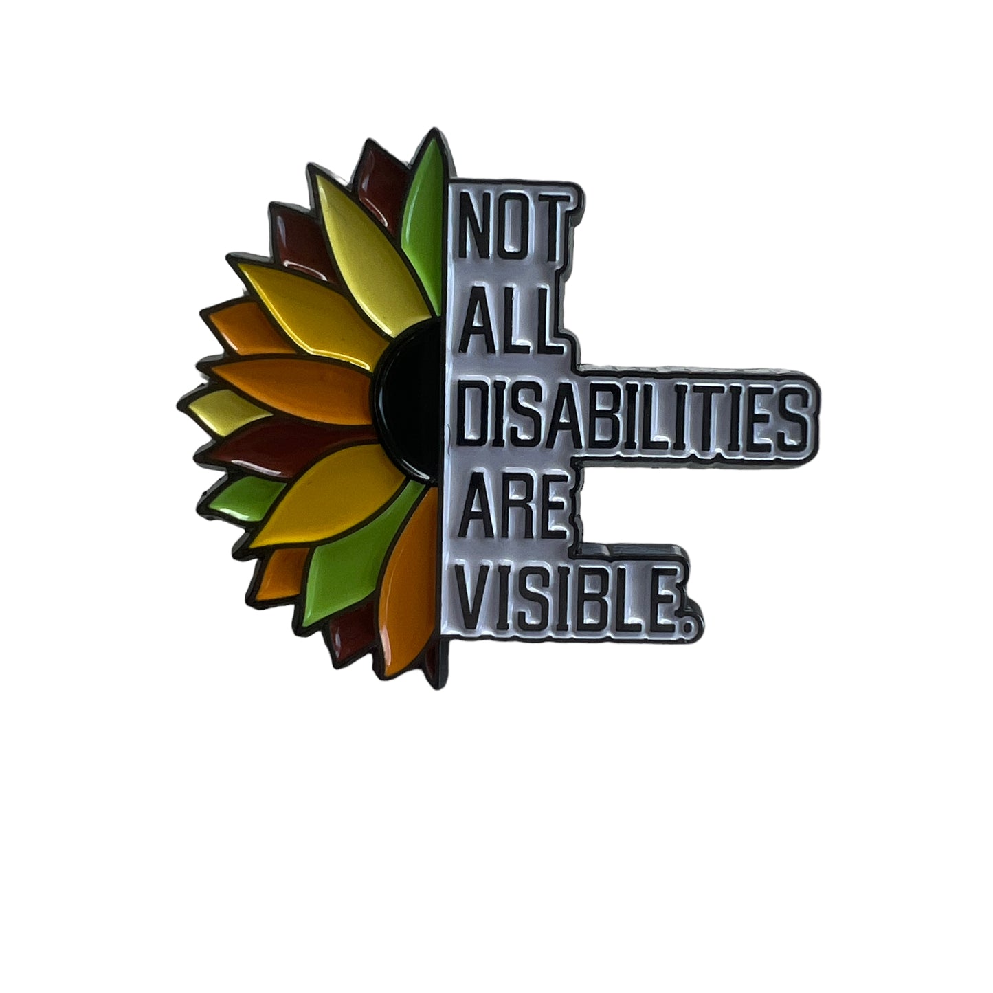 Pin — Not All Disabilities Are Visible Flower