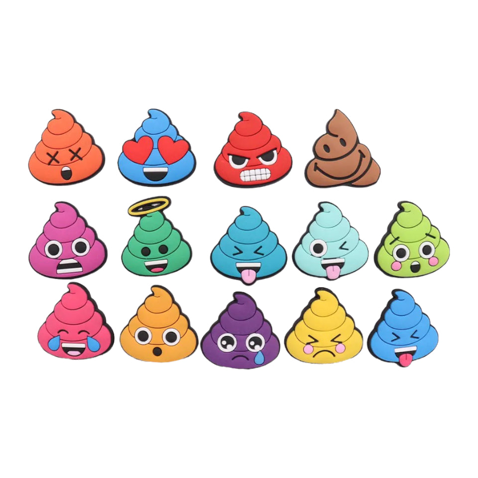 Jibbitz — Poop Emoji (Bowel Health)