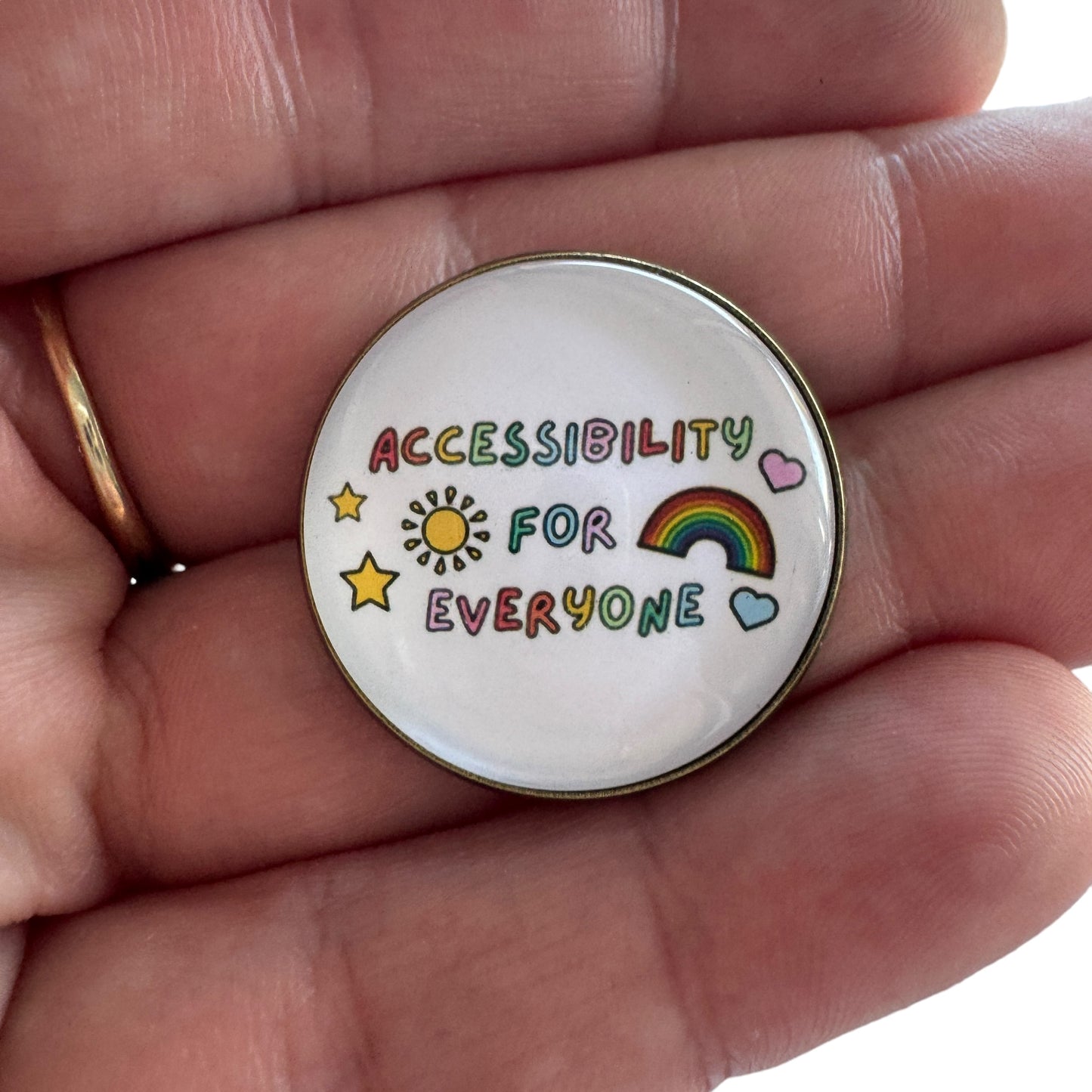 Pin — 'Accessibility for everyone’