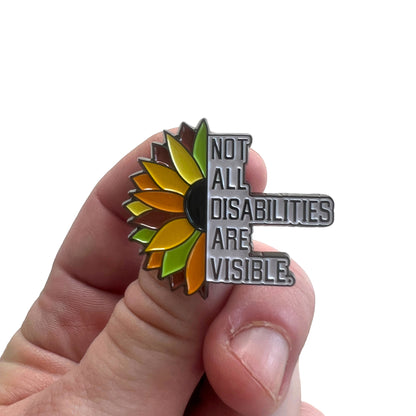 Pin — Not All Disabilities Are Visible Flower