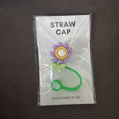 3D Pictured Straw Cap (Straw Lid)