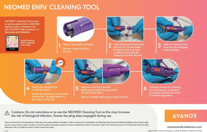 Feeding Tube Cleaner — ENFit Compatible