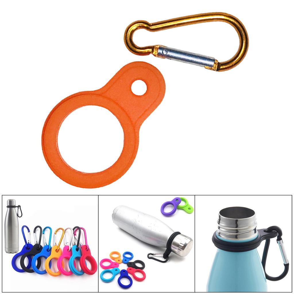 Silicone Carabiner Bottle Holder