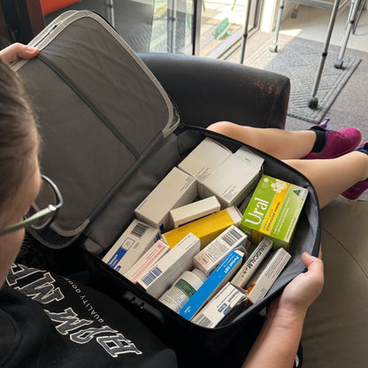 Extra Large Medication Travel Pouch