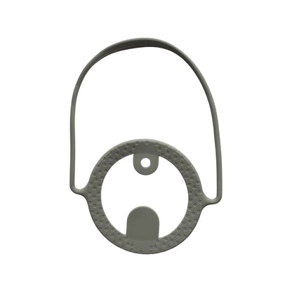 Silicone Drink Carrier Strap with Straw