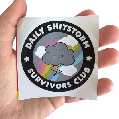 Sticker — Daily Shitstorm Survivors Club
