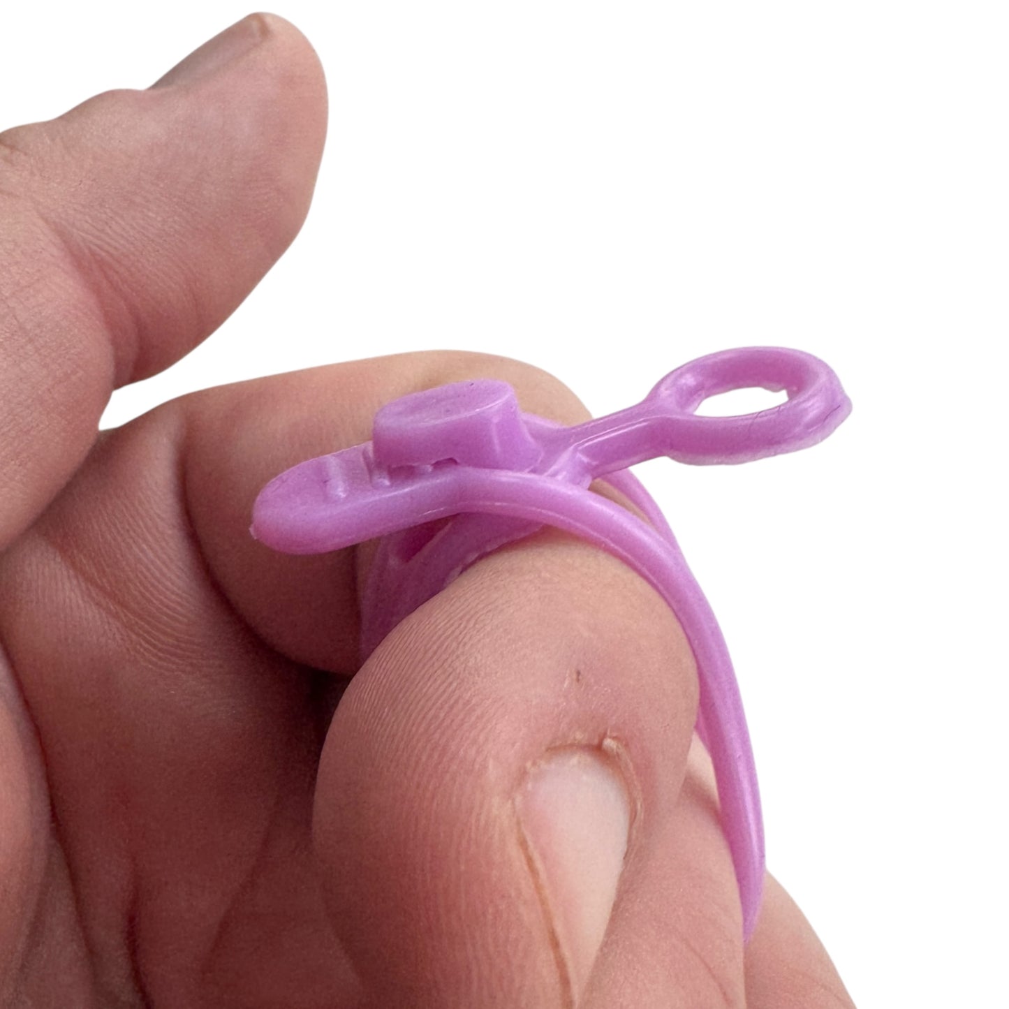 Reusable Silicone Cord Strap With Hook