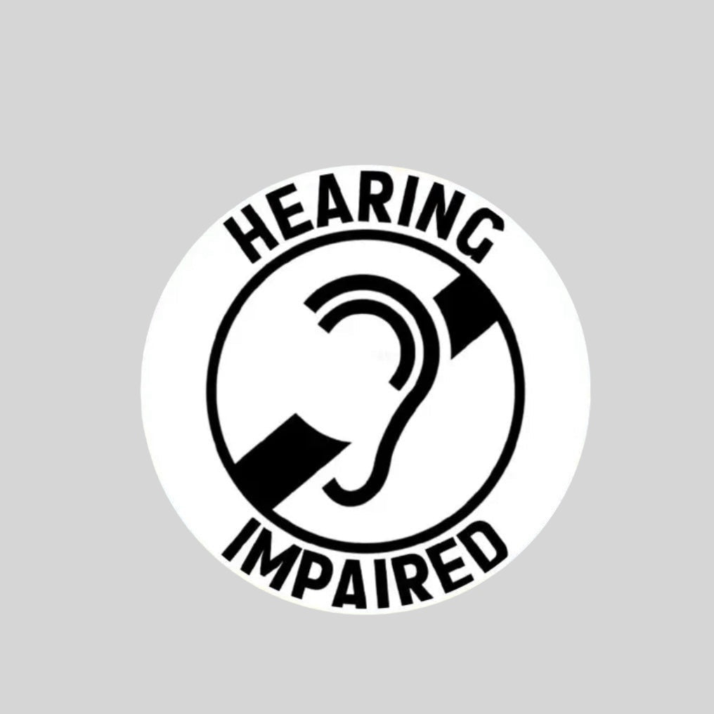 Sticker — Hearing Impaired