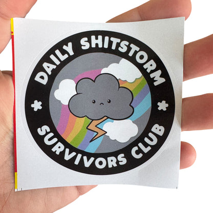 Sticker — Daily Shitstorm Survivors Club