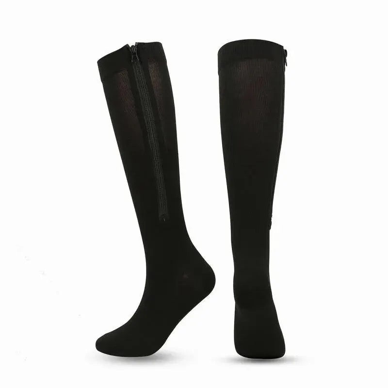 Compression Socks with Zipper (covered toe)