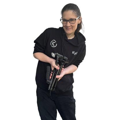 Mobility Aid — Telescopic LED Folding Cane