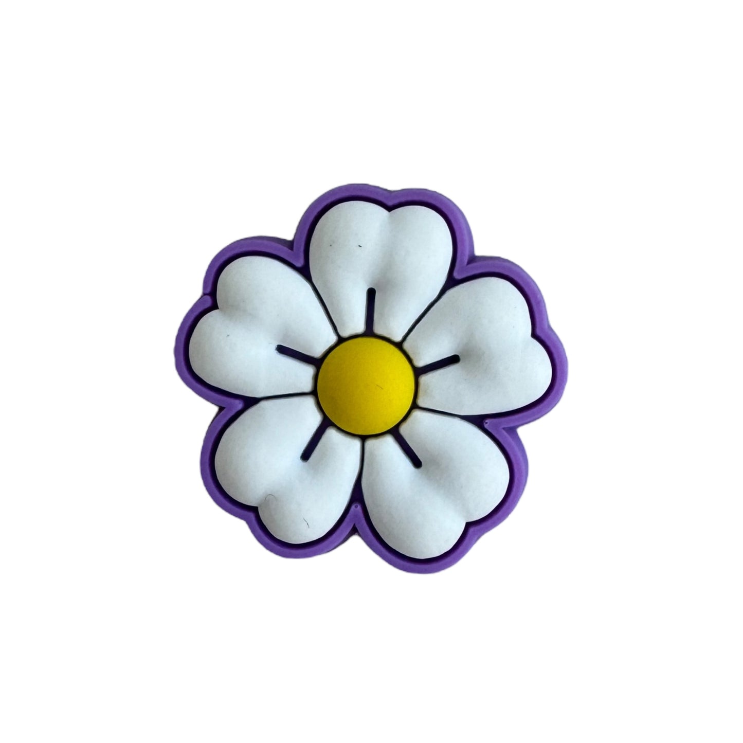 Jibbitz — Purple Flowers