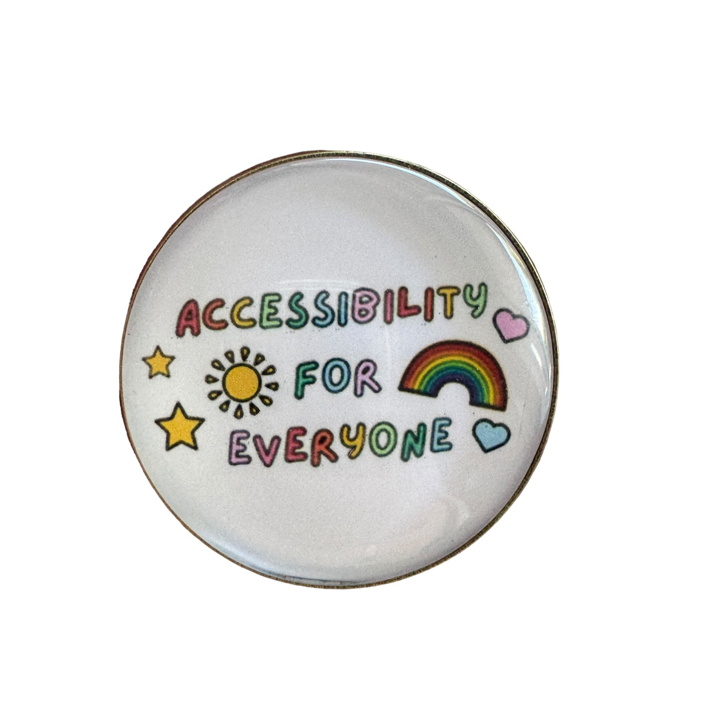 Pin — 'Accessibility for everyone’