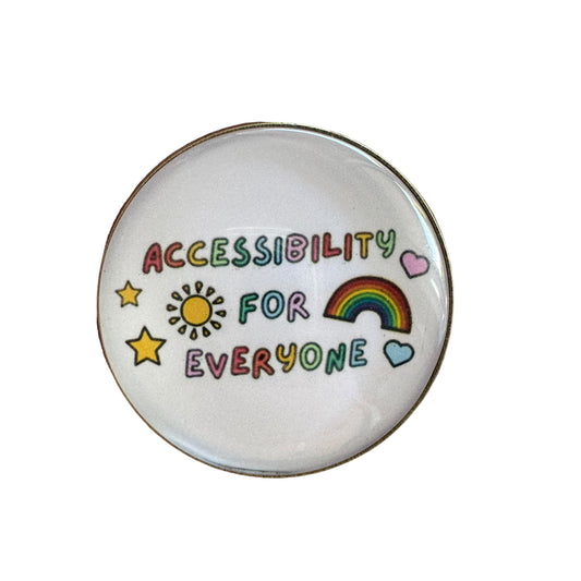 Pin — 'Accessibility for everyone’