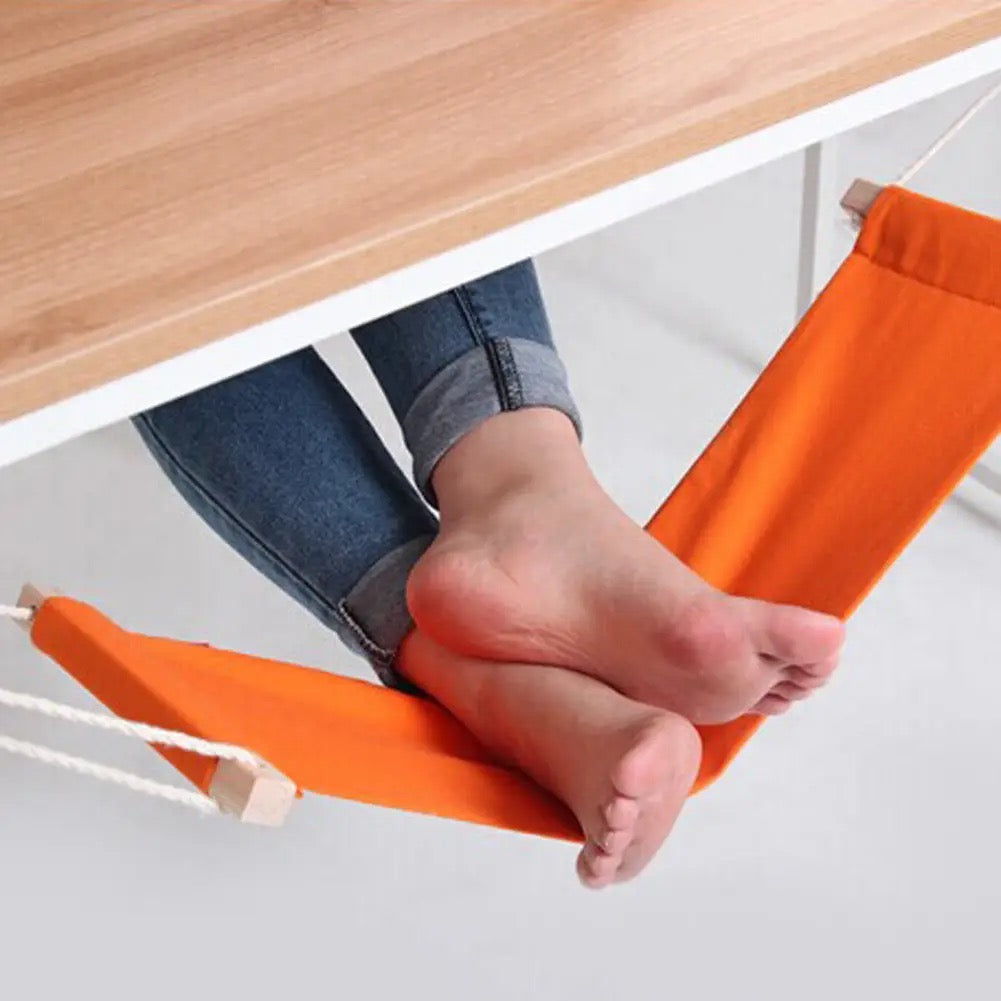 Hammock Foot Sling — Desk, Aeroplane, Travel…