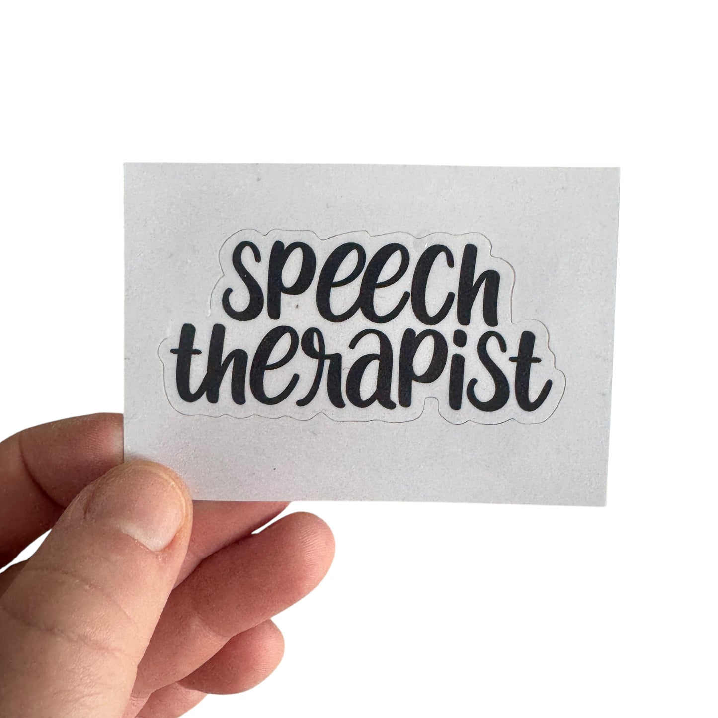 Sticker — ‘Speech Therapist’