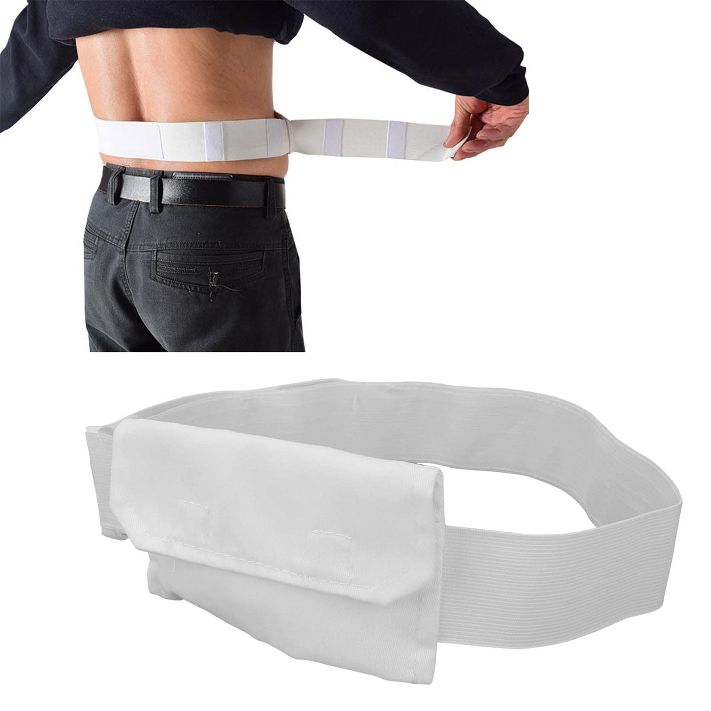 Feeding Tube + Dialysis Belt with Pocket