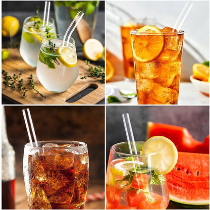 Short Glass Straws