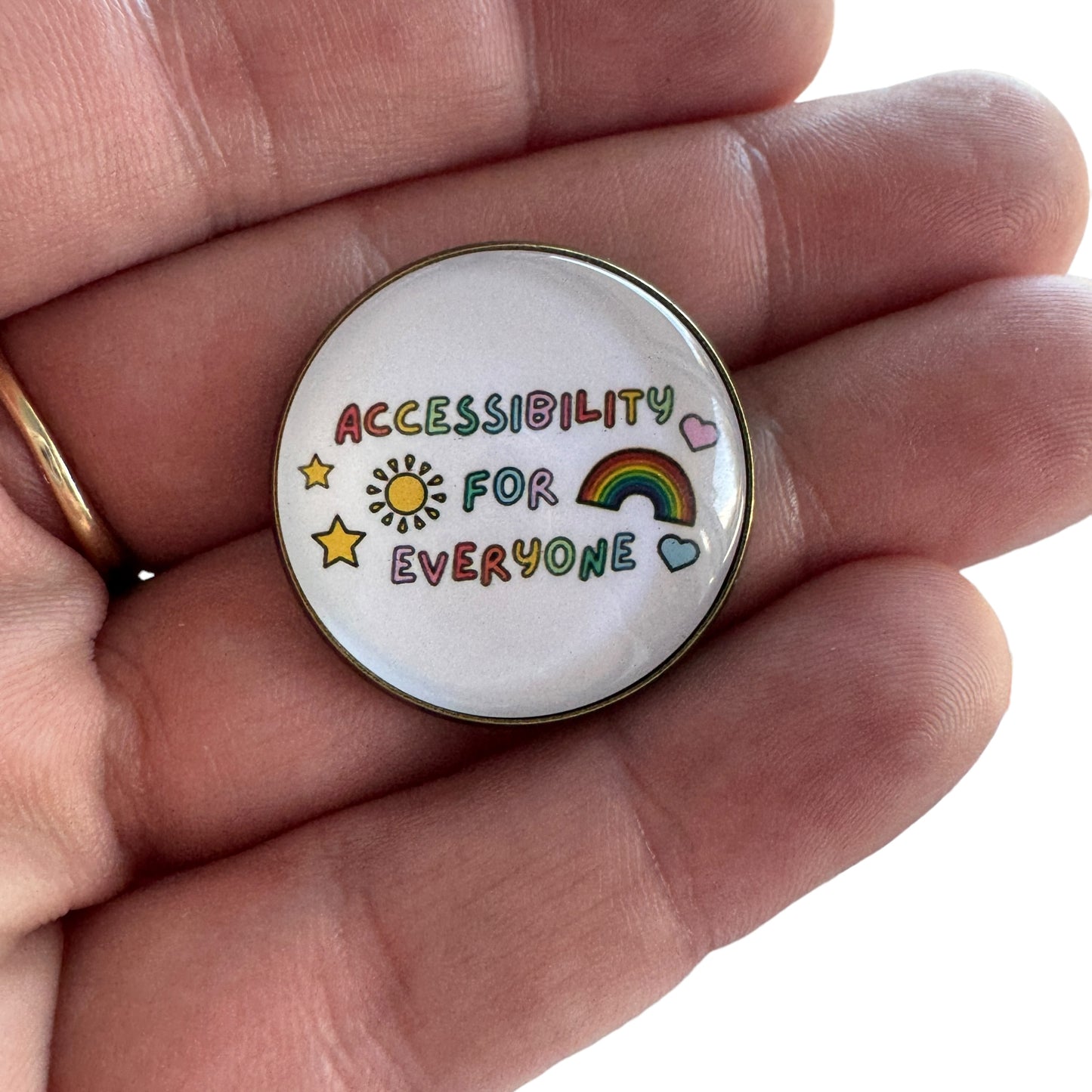 Pin — 'Accessibility for everyone’