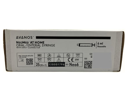 ENFit ‘AT HOME’ Reusable Syringe