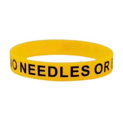 Awareness Bracelet — ‘No Needles or BP on this Arm’