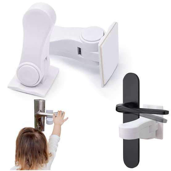 Safety Clip for Doors, Ovens, and Handles