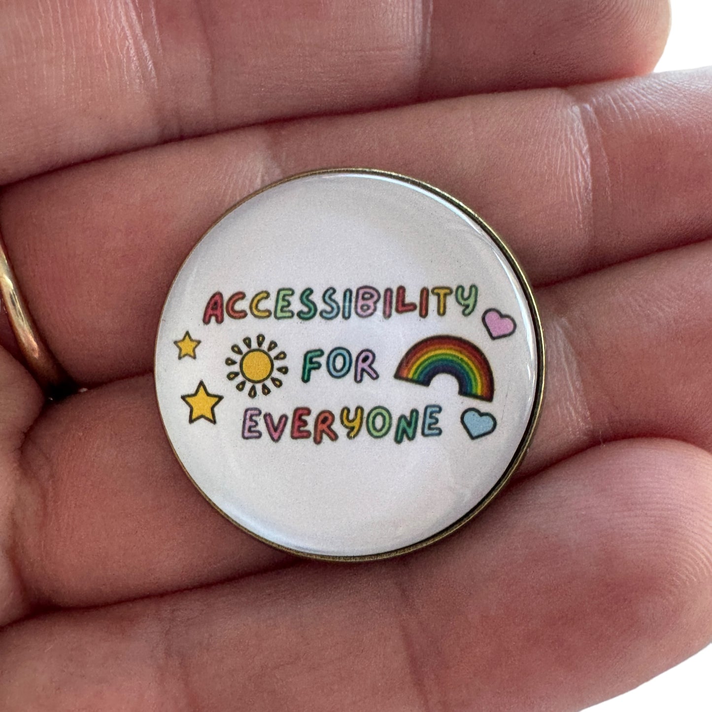 Pin — 'Accessibility for everyone’