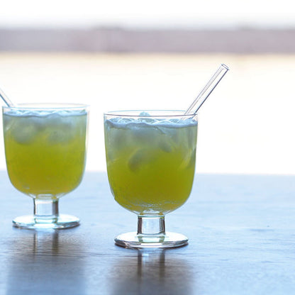 Short Glass Straws