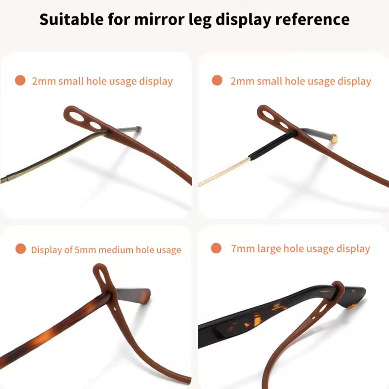 Adjustable Silicone Glasses Lanyard